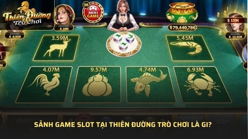Sảnh game slot tại Thiên đường trò chơi là gi?
